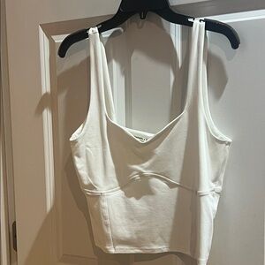 Abercrombie & Fitch Cream Tank Top
